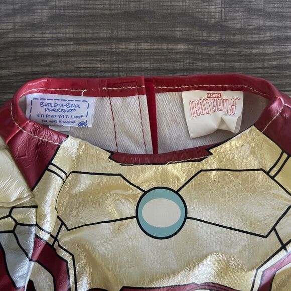 Build A Bear BAB Iron Man 3 Costume Suit Mask And Boots 16” 3-piece Outfit 2013 - Picture 3 of 8